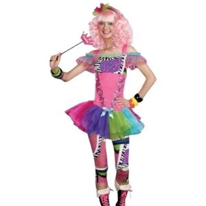 Dreamgirl Retro 80s Halloween Costume S